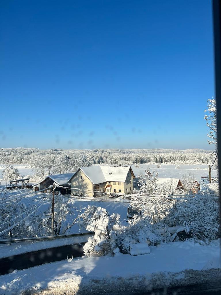 Fe Wo Brunnen - 120 Qm - Ruhige Lage - Viel Natur- Komfortabel - Grosser Balkon Und Garten Memmingen Exterior foto